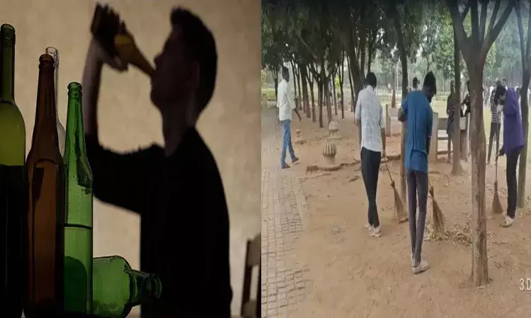 Hyderabad News, West Zone Police, Alcohl Addicts, public places