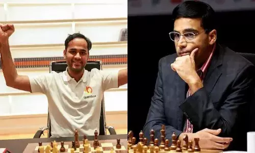 విశ్వనాథన్ ఆనంద్‌ను ఓడించిన వ‌రంగ‌ల్ కుర్రాడు