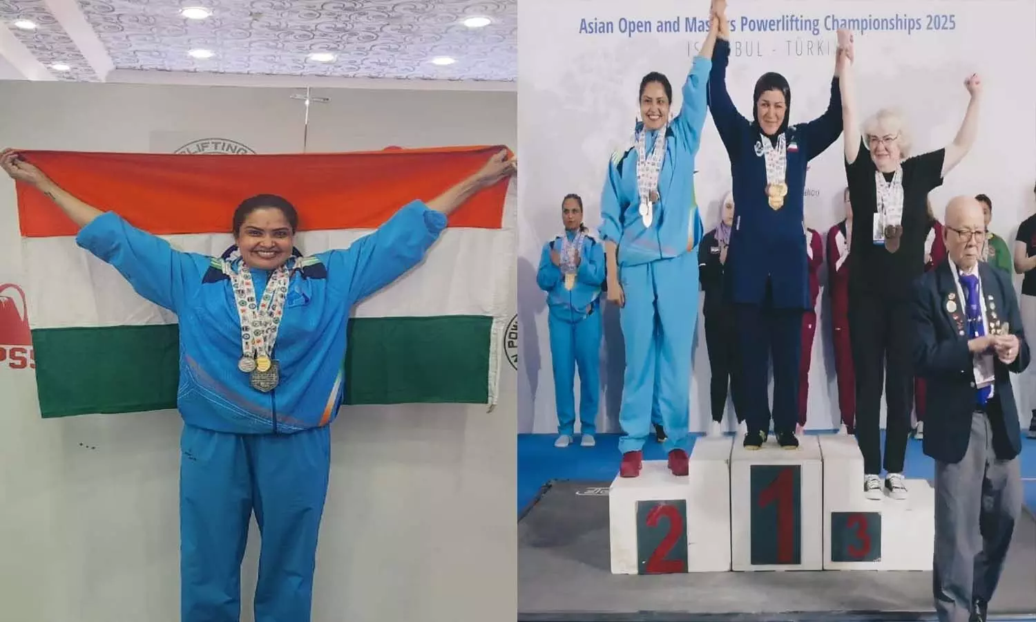 Cinema News, Tollywood, Entertainment, Actor Pragati, Asian Games, National Masters Powerlifting Championship, TeamIndia, AsianGames