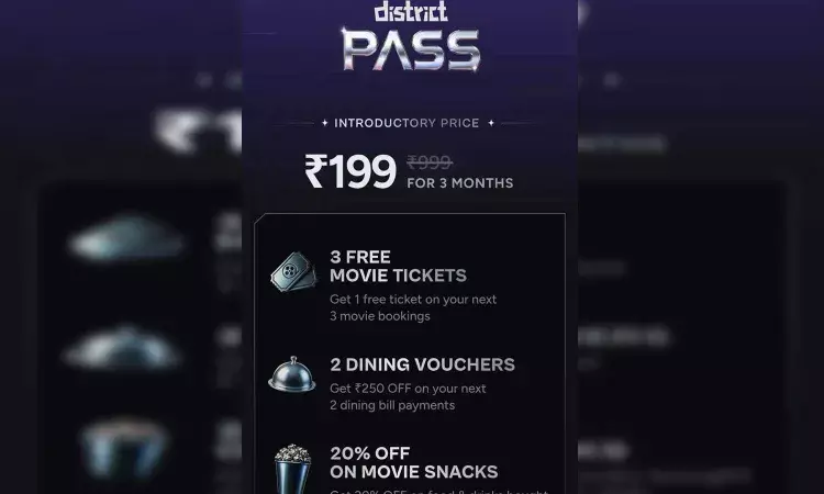 Zomato District App, 3 Movie Tickets, Just 199, Hyderabad, Chennai