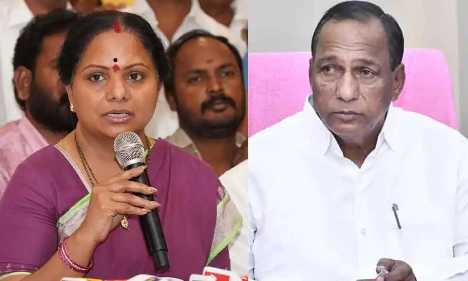 Kavitha, ex min Malla Reddy, land grabbing, Medchal, Telangana