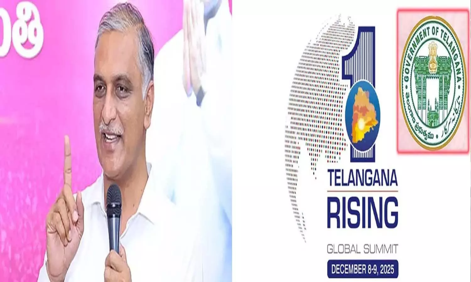 Telangana, Hyderabad, Congress Government, Harishrao, Brs, Golbal Summit