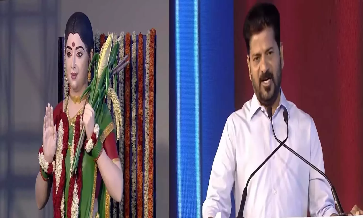 Telangana, CM Revanthreddy, Telangana Thalli statue, Global Summit, Telangana, CM Revanthreddy, Telangana Thalli statue, Global Summit,