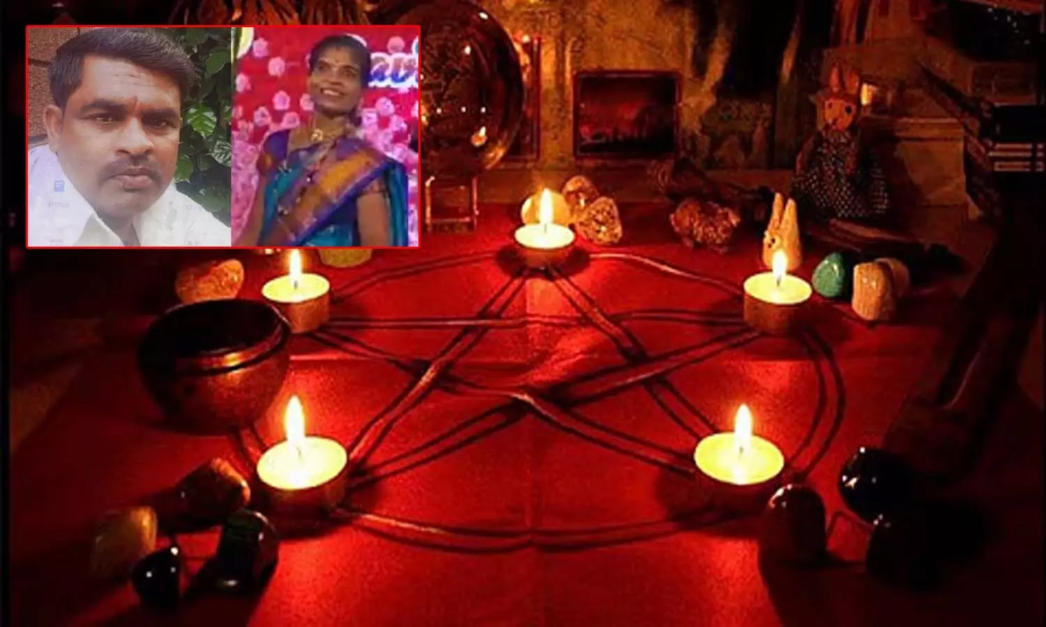 Vijayapura, Karnataka, black magic, man cut womans hair, blind belief Vijayapura, Karnataka, black magic, man cut womans hair, blind belief