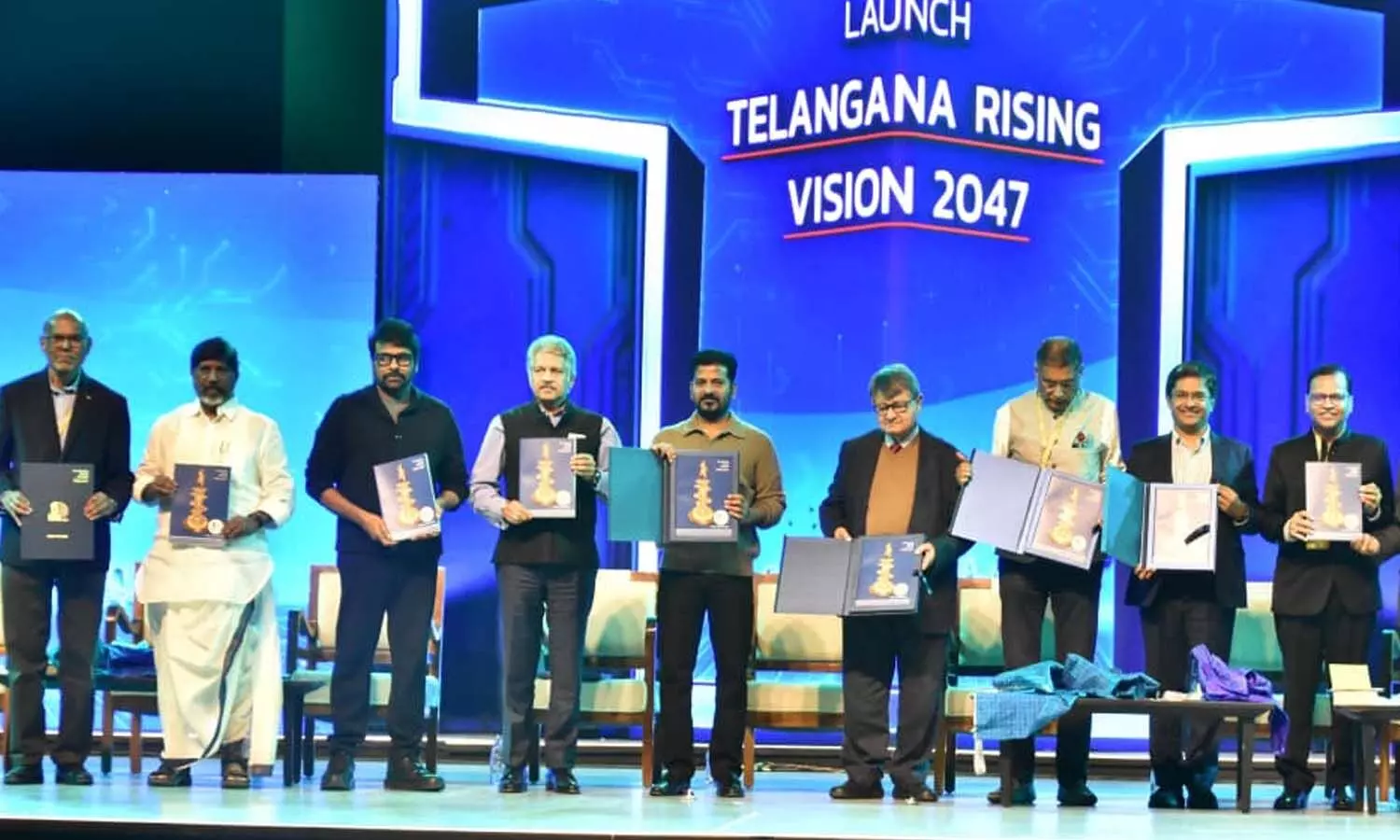 CM Revanth Reddy, Telangana Rising 2047 vision document,domestic and foreign representatives, Telangana, Hyderabad