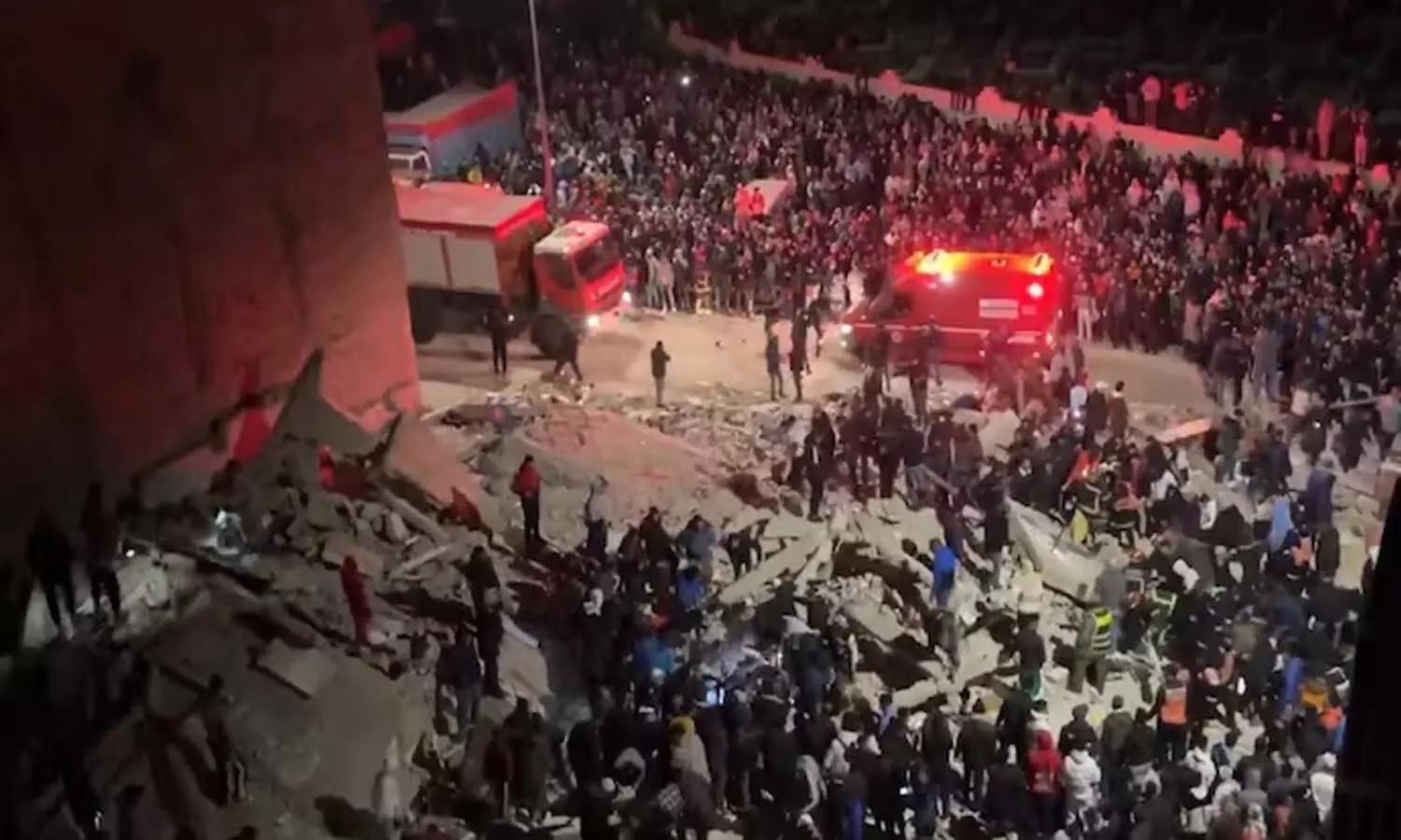 International News,  Morocco, two buildings collapse, 19 killed