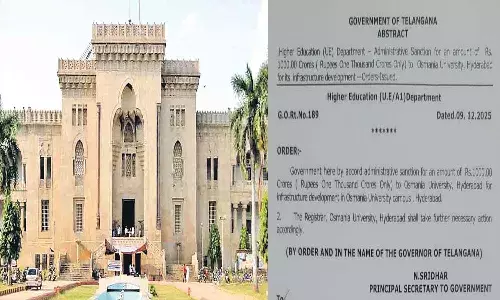 Hyderabad News, Osmania University, Congress Government, CM Revanthreddy Hyderabad News, Osmania University, Congress Government, CM Revanthreddy