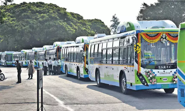 Hyderabad News, Electric Buses, TGSRTC Hyderabad News, Electric Buses, TGSRTC