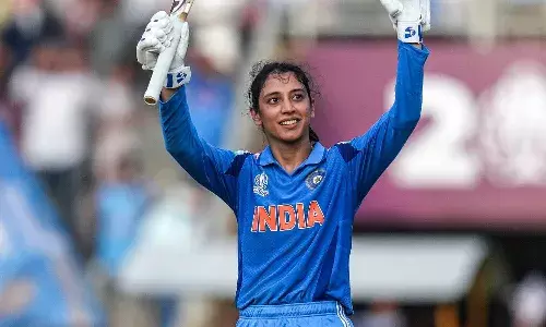 చాలా ఎదురుచూశాం.. పెళ్లి రద్దయ్యాక తొలిసారి మాట్లాడిన స్మృతి మంధాన..! చాలా ఎదురుచూశాం.. పెళ్లి రద్దయ్యాక తొలిసారి మాట్లాడిన స్మృతి మంధాన..!