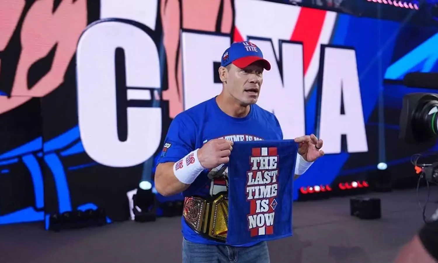 John Cena : చివరి మ్యాచ్లో బరిలోకి దిగనున్న జాన్ సెనా..! John Cena : చివరి మ్యాచ్లో బరిలోకి దిగనున్న జాన్ సెనా..!