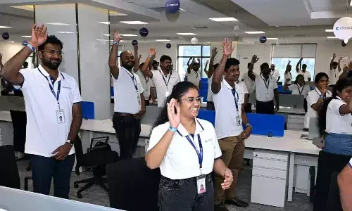 Foundation stone laid, Cognizant campus, Vizag, Techfin Center inaugurated, APnews Foundation stone laid, Cognizant campus, Vizag, Techfin Center inaugurated, APnews