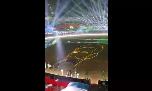 కాసేపట్లో మెస్సీ మ్యాచ్.. కోలాహలంగా ఉప్పల్ స్టేడియం..! కాసేపట్లో మెస్సీ మ్యాచ్.. కోలాహలంగా ఉప్పల్ స్టేడియం..!