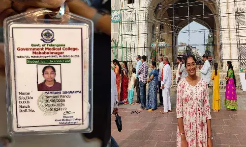 Crime News, Hyderabad, Hayat Nagar, road accident, MBBS student dies Crime News, Hyderabad, Hayat Nagar, road accident, MBBS student dies