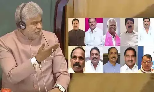 Telangana, Disqualified MLAs, Speaker Gaddam Prasad, Congress, Brs, Supreme Court