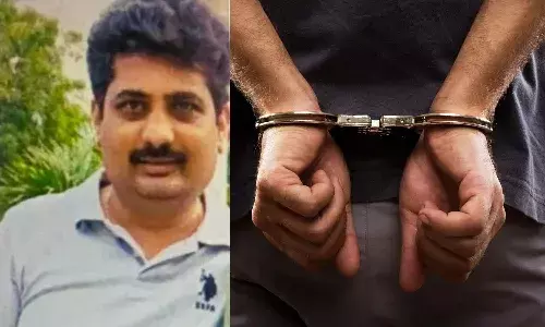 Huge fraud, free launch offer, Jayatri Infrastructures, Srinivas arrested, Hyderabad