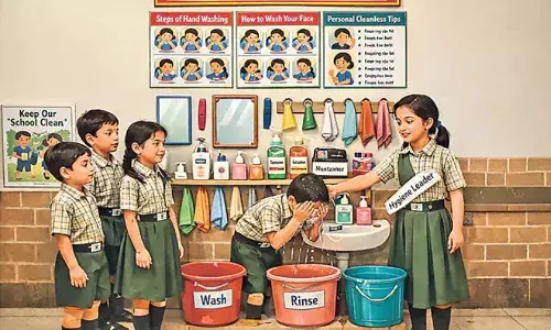 Musthabu program, schools and colleges, Andhra Pradesh , Personal hygiene