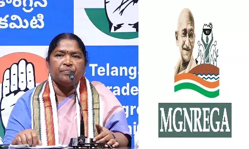 Telangana, VB-G RAM G Bill, Central Government, Minister Seethakka, MGNREGA, Bjp