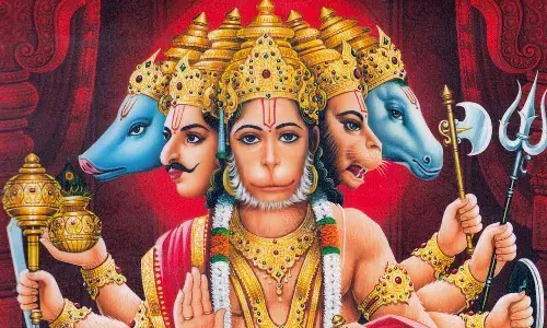 Worshipping, Panchamukha Hanuman, special results, Kuja Dosha, devotional