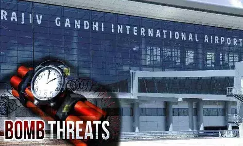 Hyderabad News, Shamshabad Airport, bomb threat email, Hyderabad Police