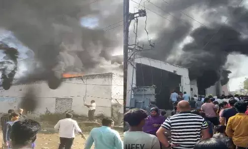 Hyderabad News, Khatedan, Fire Accident