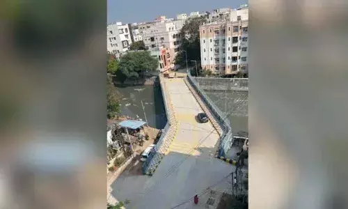Hyderabad, GHMC, new bridge , Hussain Sagar