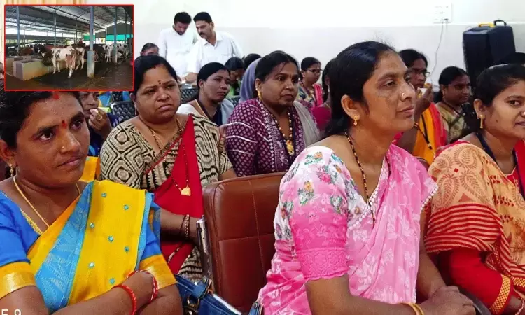 Telangana government, Indira Dairy Project, women groups, Telangana, Madira Telangana government, Indira Dairy Project, women groups, Telangana, Madira