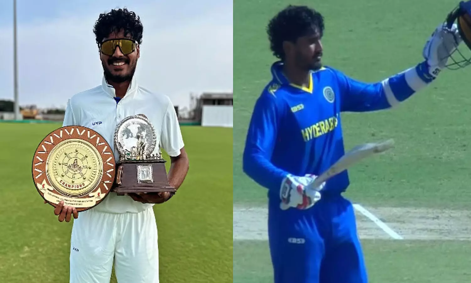 మనోడే.. చివరి బంతికి సిక్స్ కొట్టి డబుల్ సెంచరీ చేశాడు..! మనోడే.. చివరి బంతికి సిక్స్ కొట్టి డబుల్ సెంచరీ చేశాడు..!