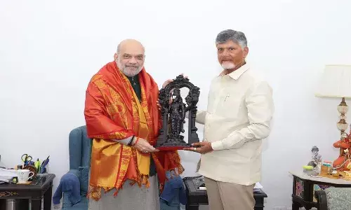 Andrapradesh, Amaravati, Capital City, Cm Chandrababu, Amith Shah, Central Government