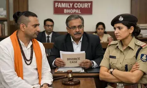 Bhopal, priest, wife  dream, cop, divorce