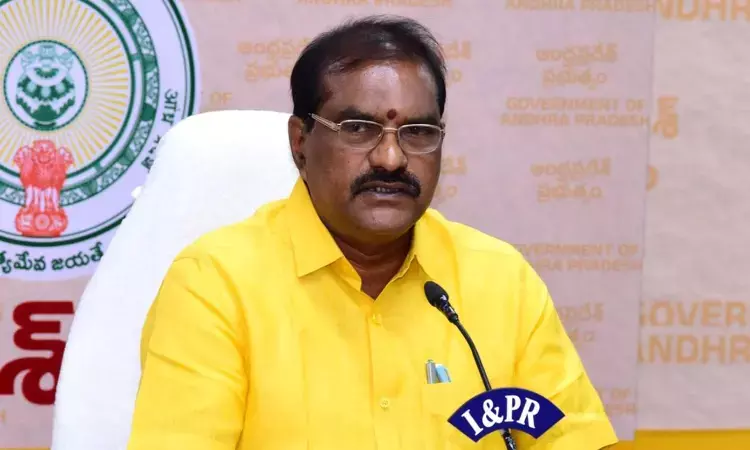 పోలవరం-నల్లమల సాగర్ వల్ల ఎవరికీ నష్టం ఉండదు : మంత్రి నిమ్మల పోలవరం-నల్లమల సాగర్ వల్ల ఎవరికీ నష్టం ఉండదు : మంత్రి నిమ్మల