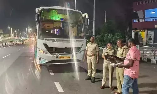 Transport Department inspections, Telangana, 219 private travel buses