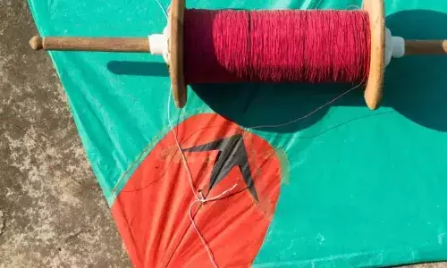 Elderly woman, ASI, seriously injured, Chinese manja, Hyderabad