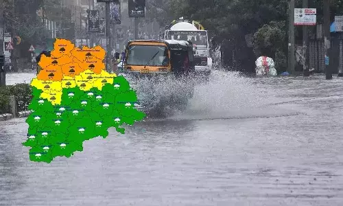తెలంగాణ‌కు రెయిన్ అల‌ర్ట్‌..!