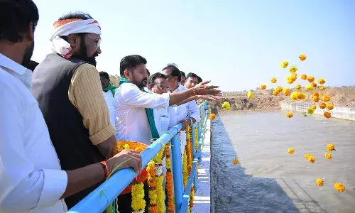 CM Revanth Reddy, Sadarmat Barrage, Nirmal district, Telangana