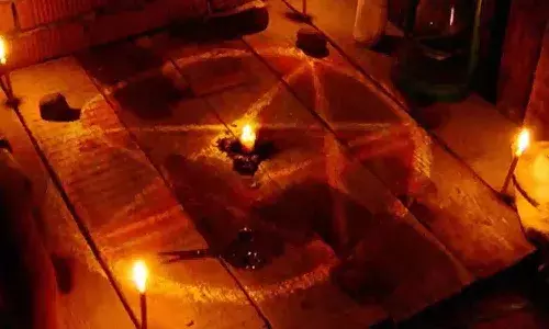 Telangana, Bhadradri Kothagudem district, Naramvari Gudem, Occult worship