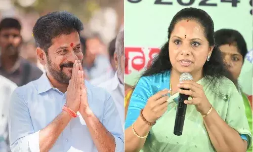 Telangana, CM Revanthreddy, Davos Tour, Congress Government, Kavitha, Telangana Jagruti President