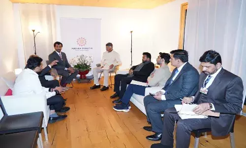 Andrapradesh, CM Chandrababu, World Economic Forum, Davos Tour
