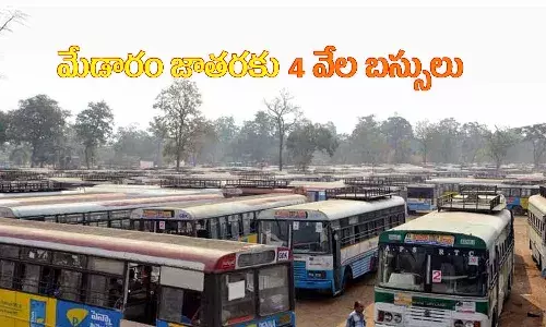 Minister Ponnam Prabhakar, special buses, Medaram Maha Jatara, Telangana