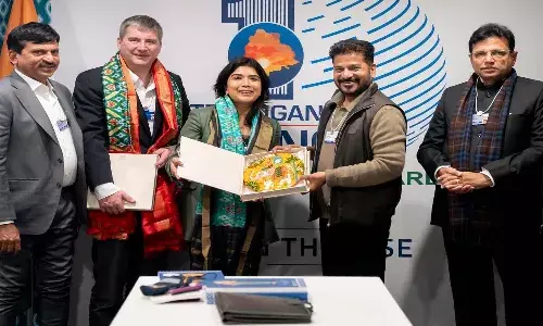 Telangana, Cm Revanth, Congress Government, Davos Tour, World Economic Forum, Telangana Rising 2047 Vision