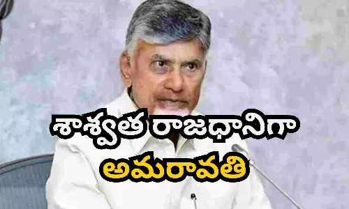 CM Nara Chandrababu Naidu, Amaravati, permanent capital, Andhra Pradesh state