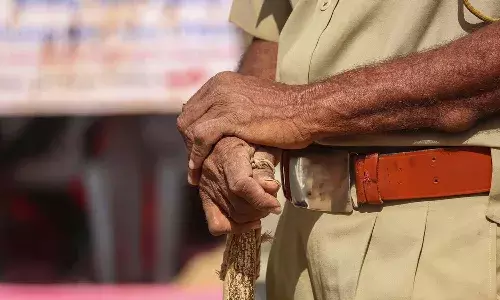 Nandyala, Constable died, service weapon misfires