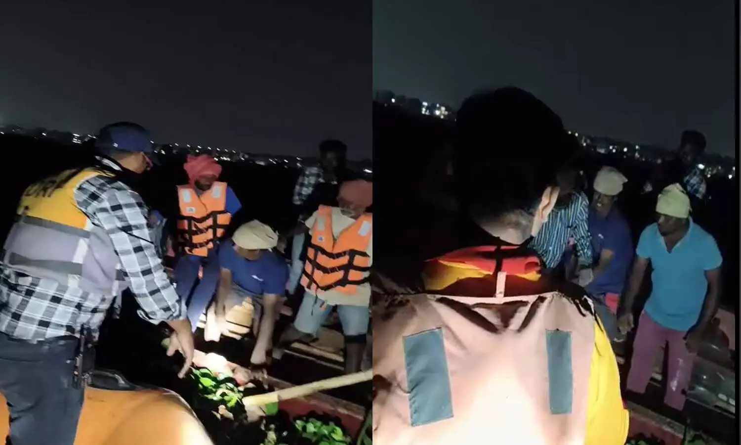 Hyderabad News, Miralam lake, Hydra DRF, 9 People Rescued Hyderabad News, Miralam lake, Hydra DRF, 9 People Rescued