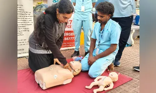 గుండె సంబంధిత అత్యవసర పరిస్థితిల పట్ల అవగాహన పెంచడానికి బిఎల్ఎస్ శిక్షణను నిర్వహిస్తోన్న ఎంజిఎం సెవెన్ హిల్స్