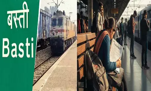 National News, Uttarpradesh, Basti District, Railway Department, Student