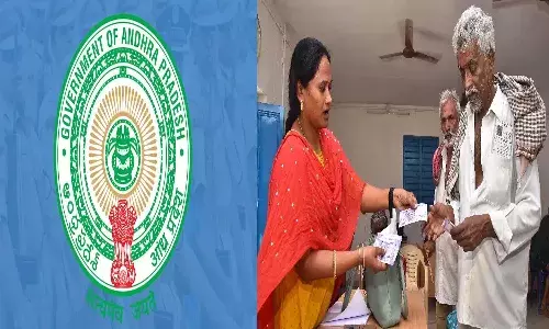 Andrapradesh, AP Pensions, NTR Bharosa, AP Government, Pension disbursement Andrapradesh, AP Pensions, NTR Bharosa, AP Government, Pension disbursement