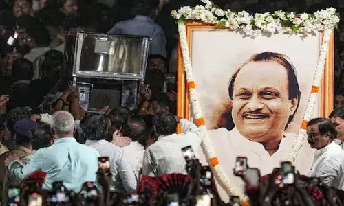Maharashtra, Baramati, Ajit Pawar Funeral, Plane Crash