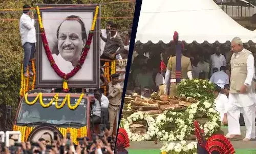 Maharashtra, Baramati, Ajit Pawar Funeral, Final Farewell, Plane Crash