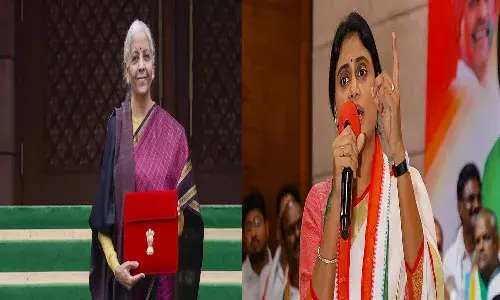 Andrapradesh, Ys Sharmila, Congress, Union Budget, Cm Chandrababu, Tdp, Bjp Andrapradesh, Ys Sharmila, Congress, Union Budget, Cm Chandrababu, Tdp, Bjp