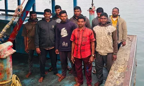 Andrapradesh, AP fishermen, Visakhapatnam, Bangladesh jail, Indian Coast Guard