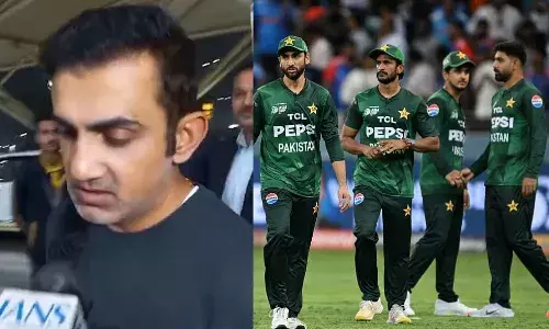 ఆ ప్ర‌శ్న‌కు సమాధానం ఇవ్వకుండానే వెళ్లిపోయిన గంభీర్..!